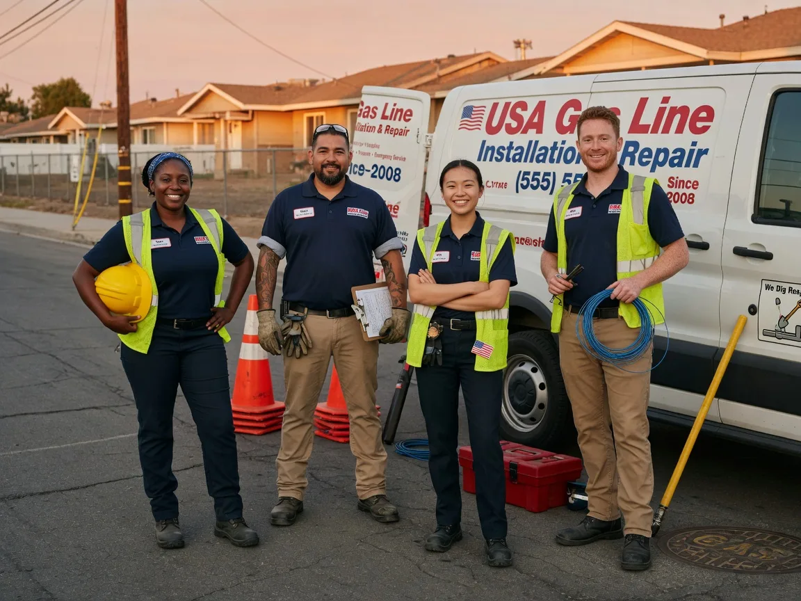 Gas Line Installation company in Emerson, GA